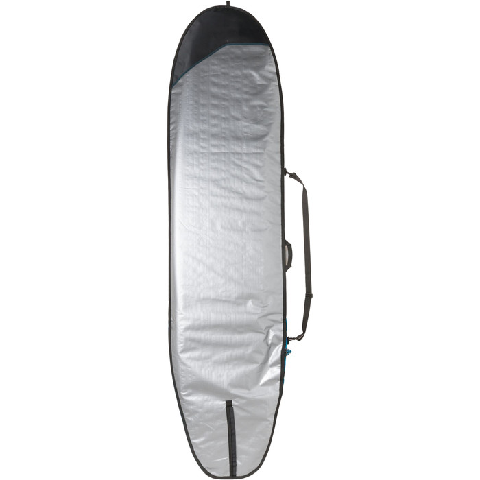 2024 Bulldog Essentials Longboard Surfboard Bag BDBBELB - Grey / Cyan
